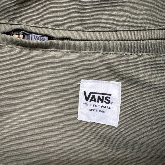 VANS Women’s Drill Chore Long Coat Corduroy Collar Hooded Jacket Size S MTE - Picture 6 of 16